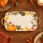 Autumn Harvest – Pumpkin Serving Tray