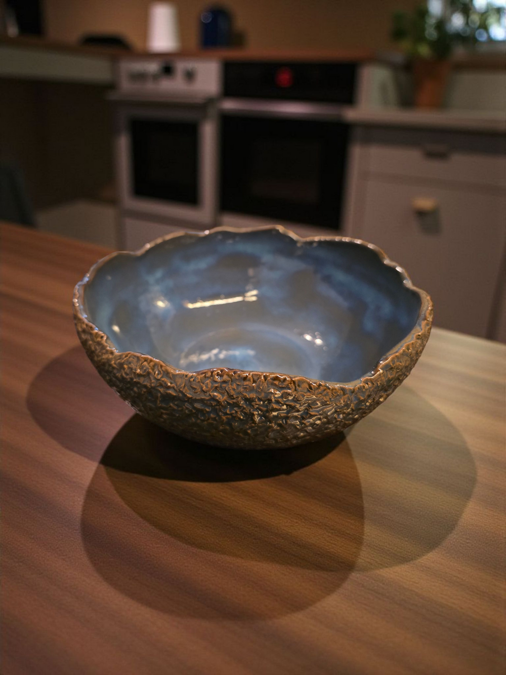 Artisan Textured Ceramic Bowl
