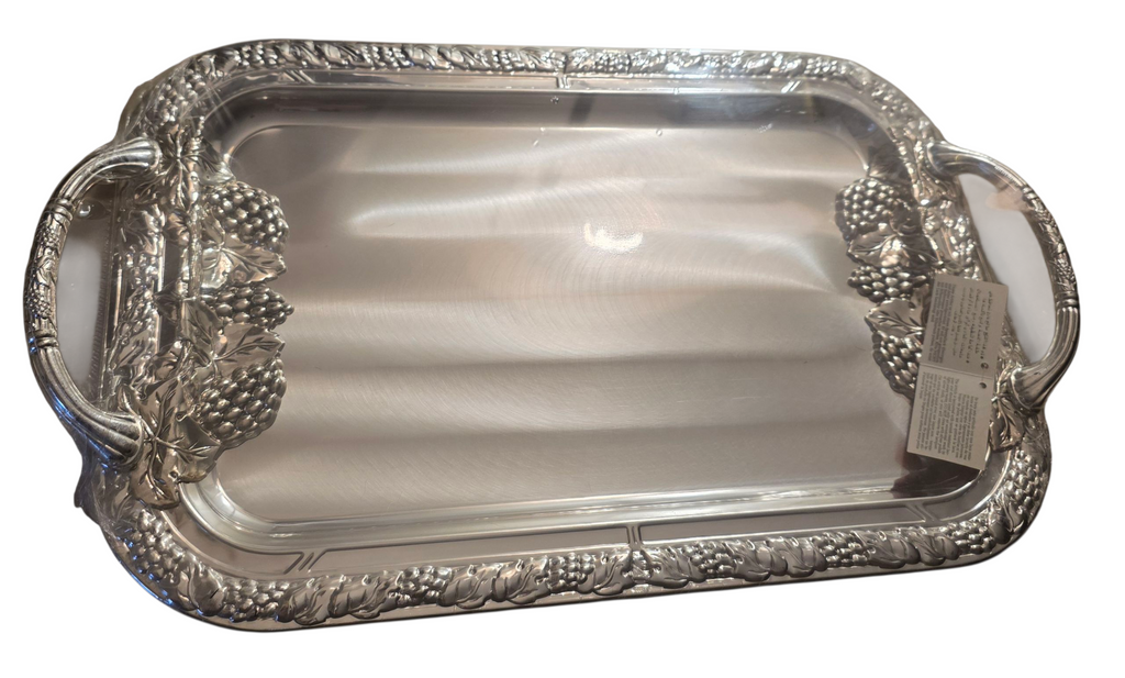 Silver-Plated Serving Tray - Made in Spain