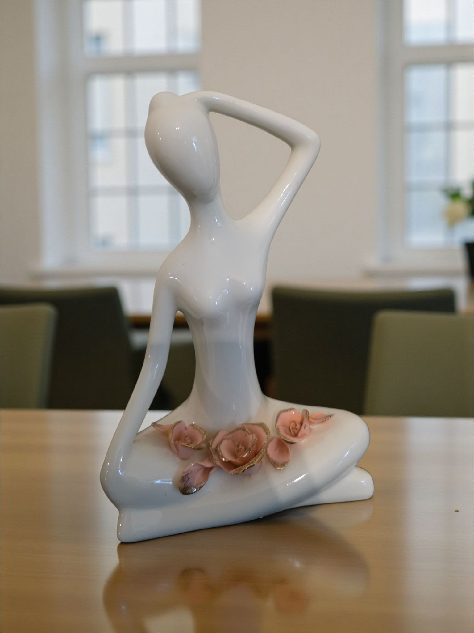 Sculpture of a stylized dancer