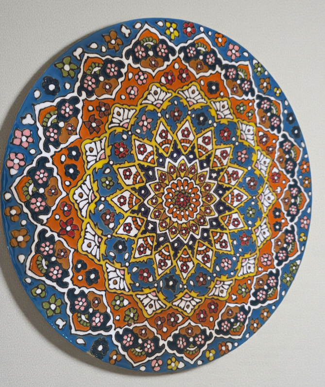 Round Decorative or serving Plate