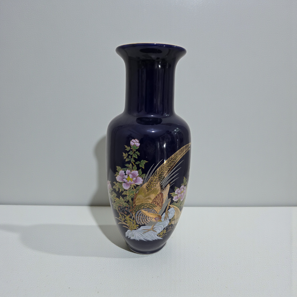 Japanese Cobalt Blue vase