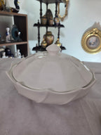 Elegant White Serving Dish