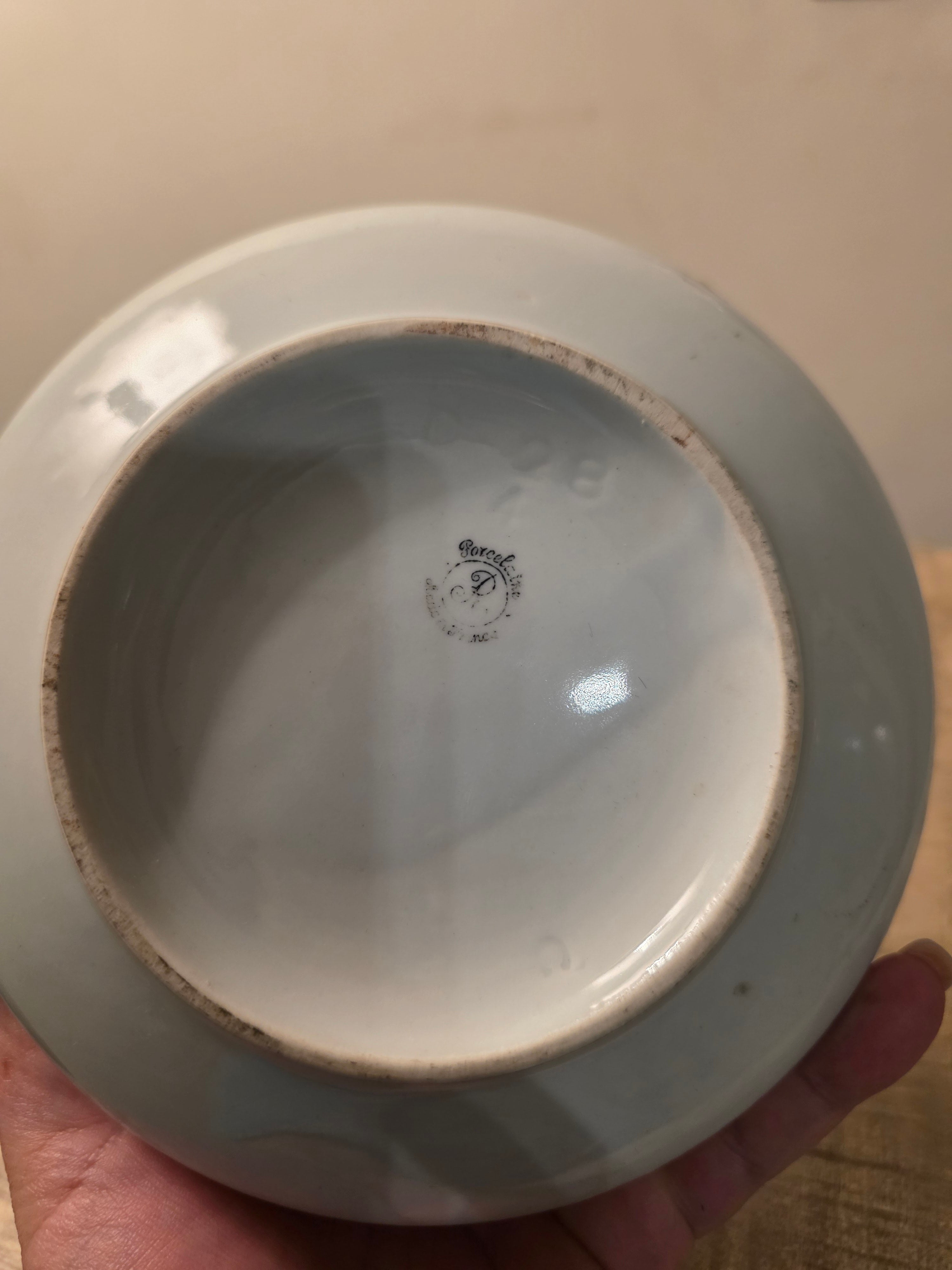 Bleu Limoges Round Box