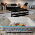 Pioneer Woman Floral Bake Dish