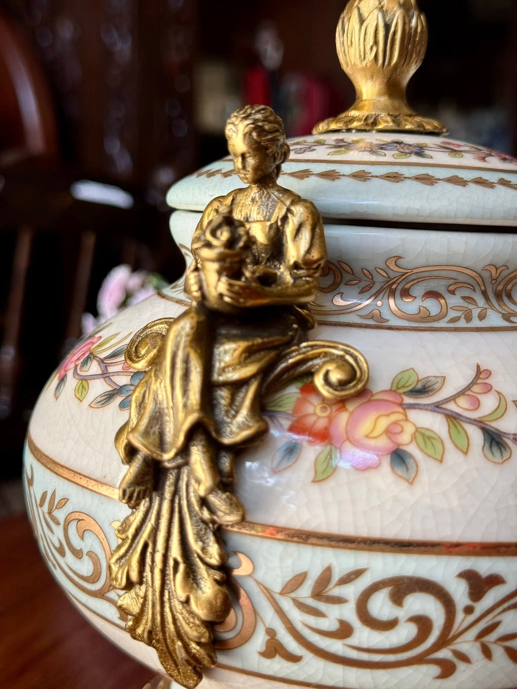Sevres Porcelain Urn