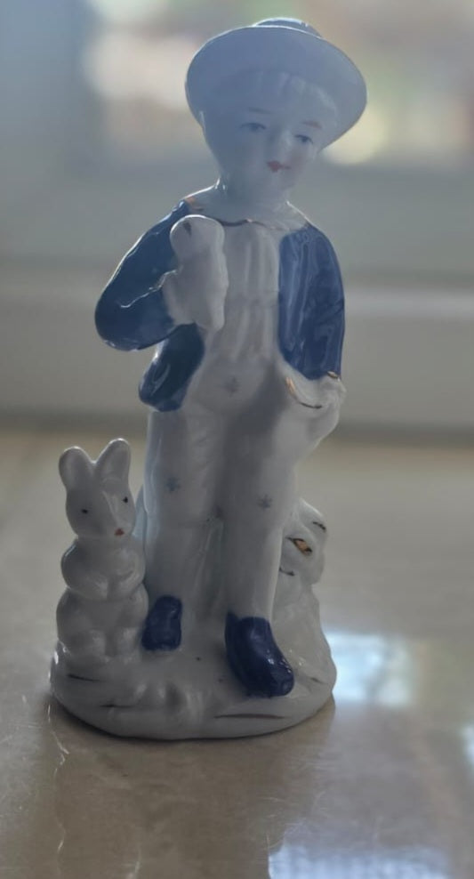 Hand Painted Ceramic Figurine