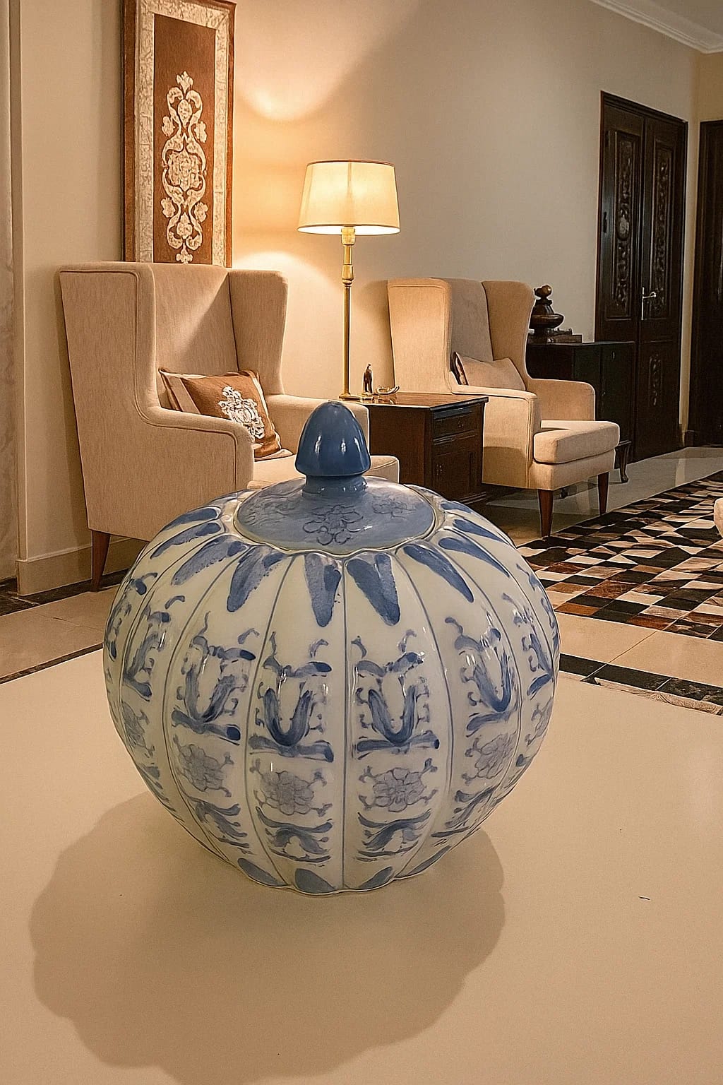 Bleu Blanc Pumpkin Ginger Jar