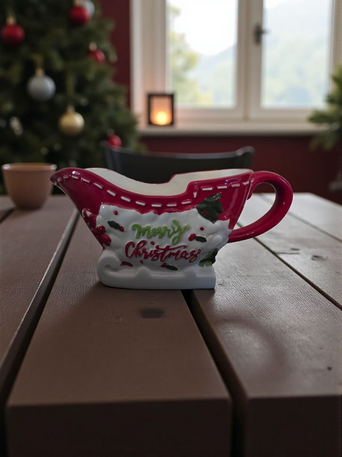 Merry Christmas” Gravy Boat