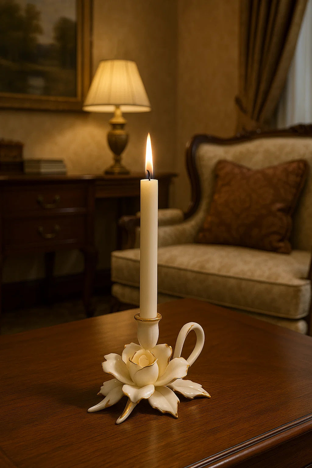 Capodimonte Small Italian candle holders