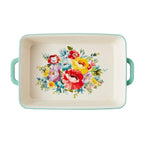 Pioneer Woman Floral Bake Dish