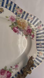 Vintage Polish Floral Dinner Set – 35 Pieces