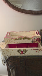 Hand-Decorated Decoupage Tray