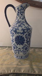 Bleu Blanc Porcelain Pitcher