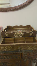 Decoupage wood Mini Coffee Corner