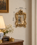 Ornate Baroque Gold Wall Mirror – Timeless Elegance