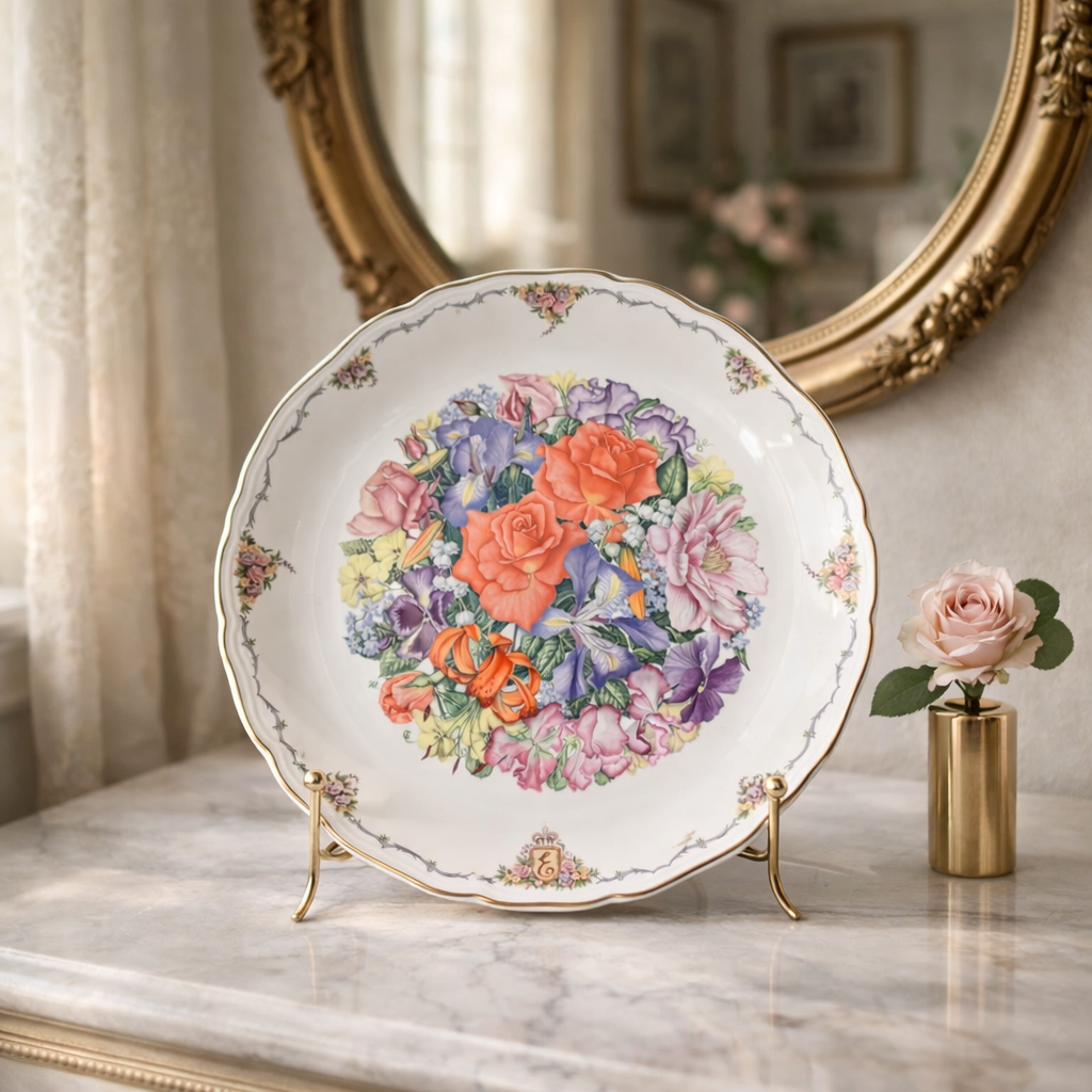 Royal Albert “Finale” Plate – Timeless English Floral Elegance
