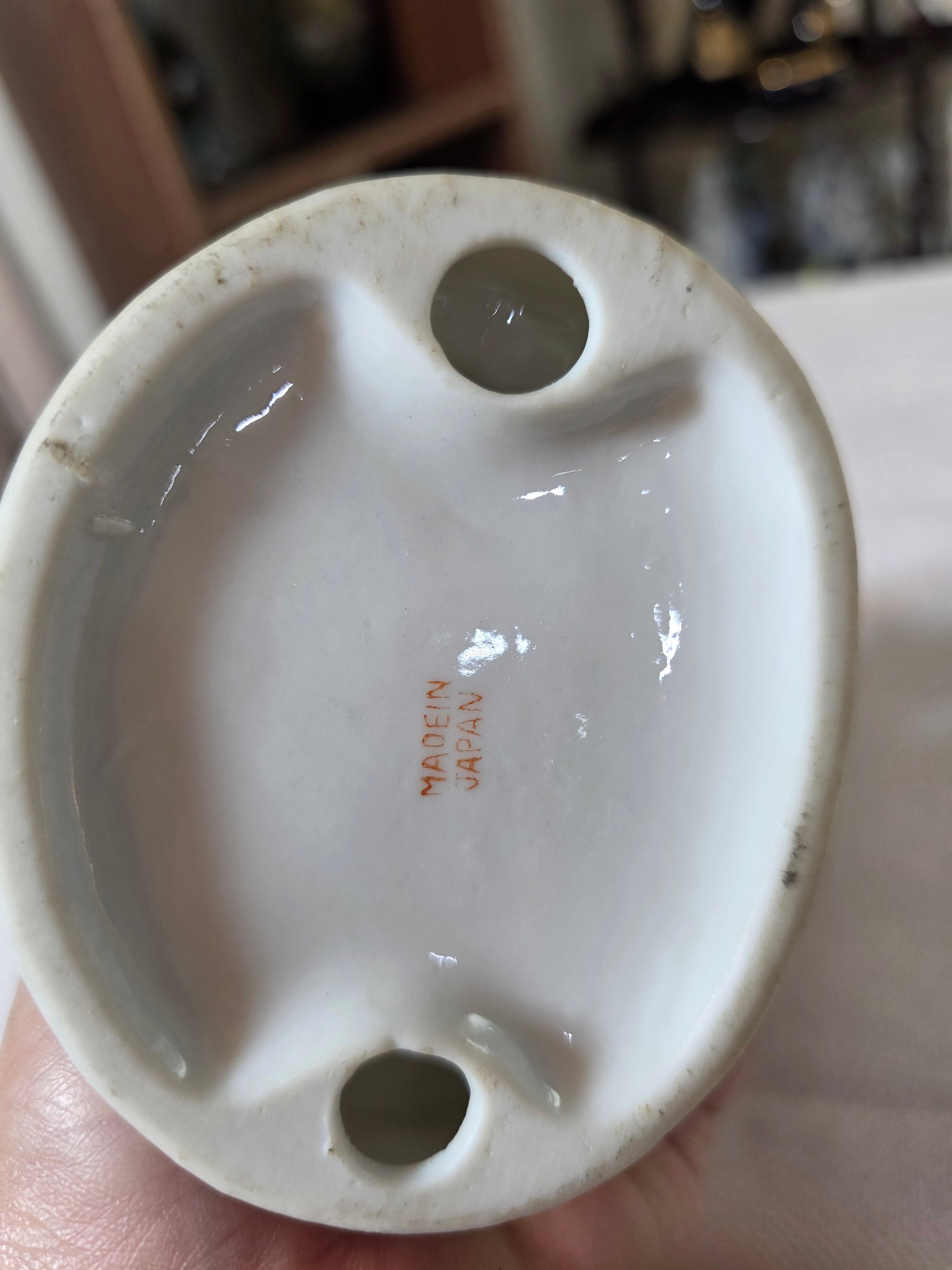 Vintage porcelain figurine made in Japan