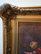Vintage Floral Oil Painting