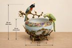 Sèvres Style Bird Garden Bowl