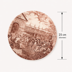 English Ironstone Floral Heritage Plate