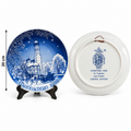 Bareuther Bavaria Christmas 1988 – Limited Edition Collector's Plate