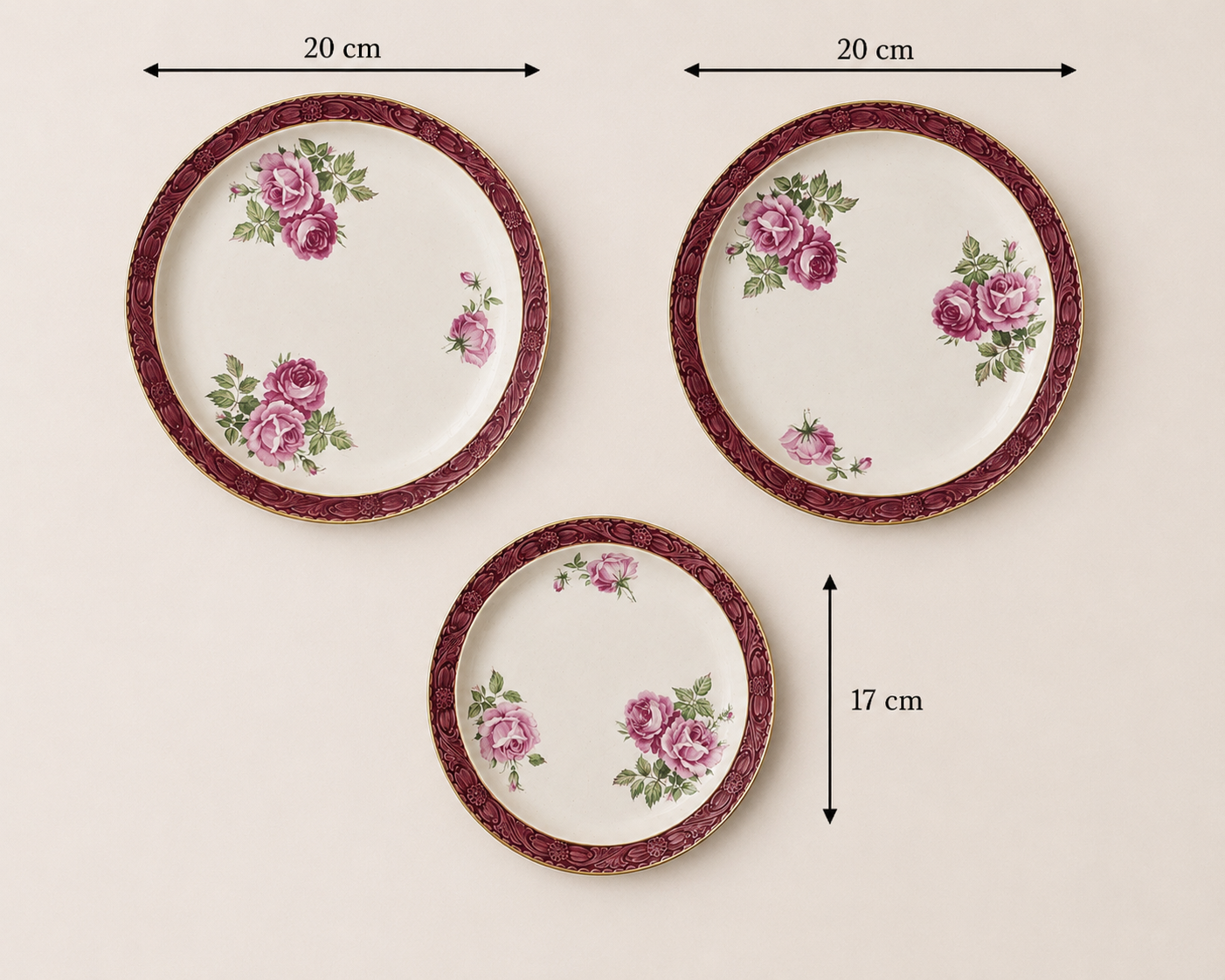 Barker Bros. Tudor Ware Decorative Wall Plates