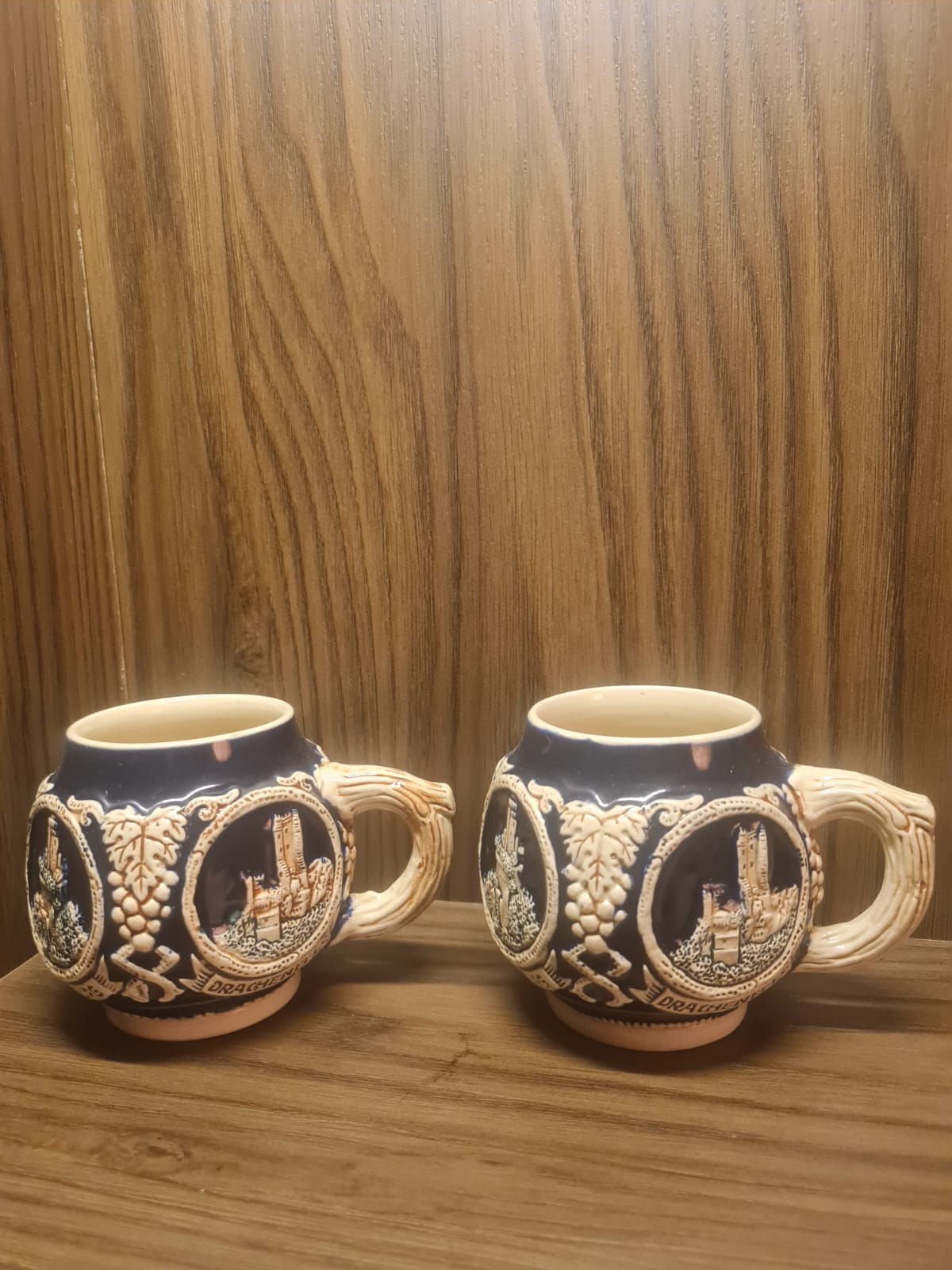 Rare Vintage Marzi & Remy German Castle Mugs