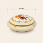 Vintage Limoges Porcelain Covered Trinket Box – Goumot-Labesse, France