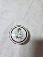 Rare limoges Josephine petite tinket box and plate set