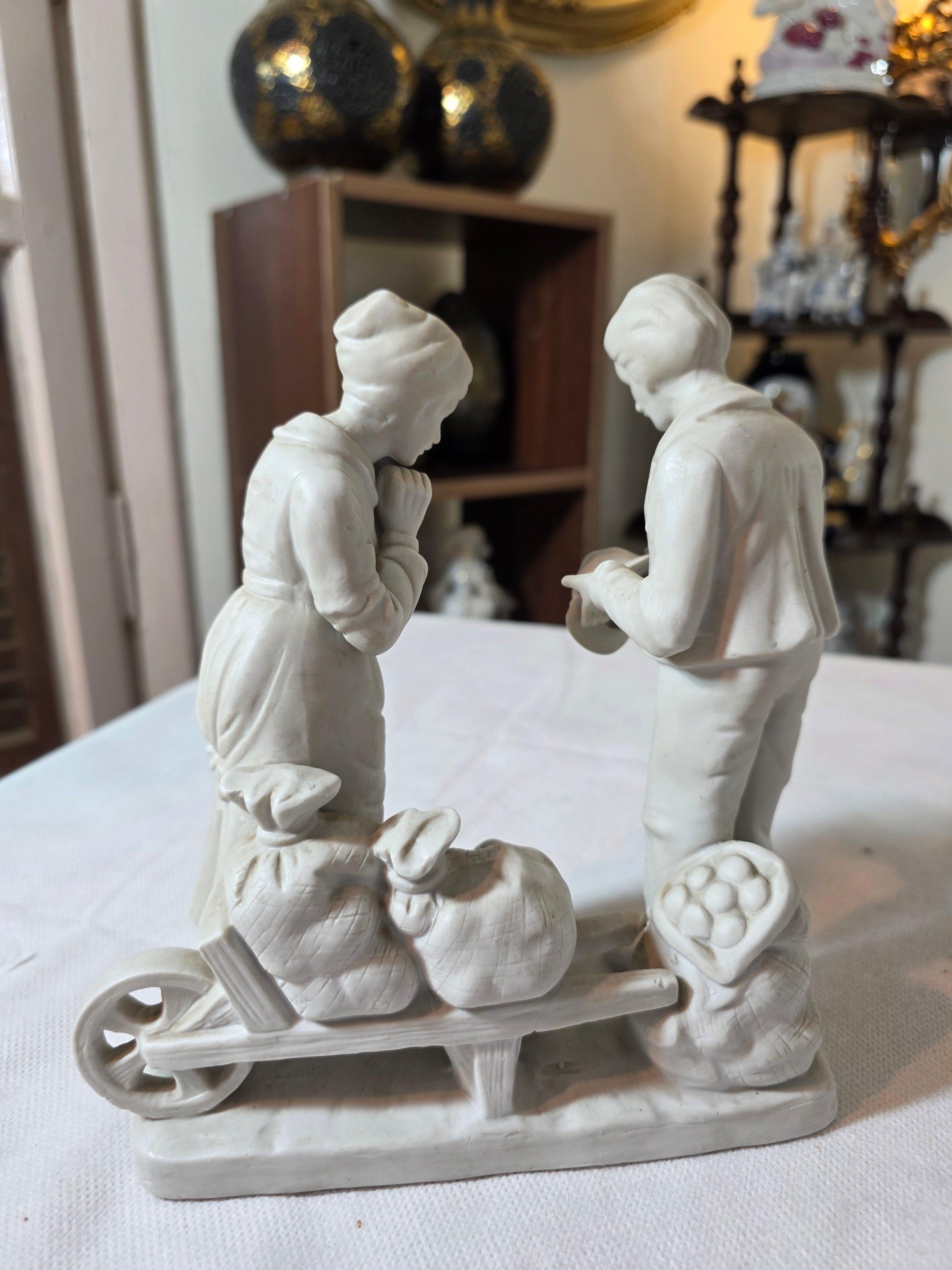 Antique Parian Ware Figurine