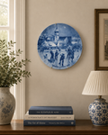 1982 Christmas Village Collector Plate