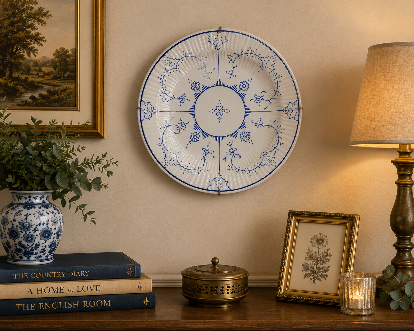 Royal Boch Belgian Heritage Plate