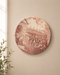 English Ironstone Floral Heritage Plate