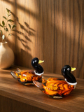 Murano Glass Duck Set – 14 cm