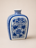 Bleu Blanc blossom vase