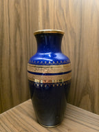 Royal KPM Bavaria Cobalt Blue Vase