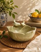 Lovebirds Ceramic Bowl