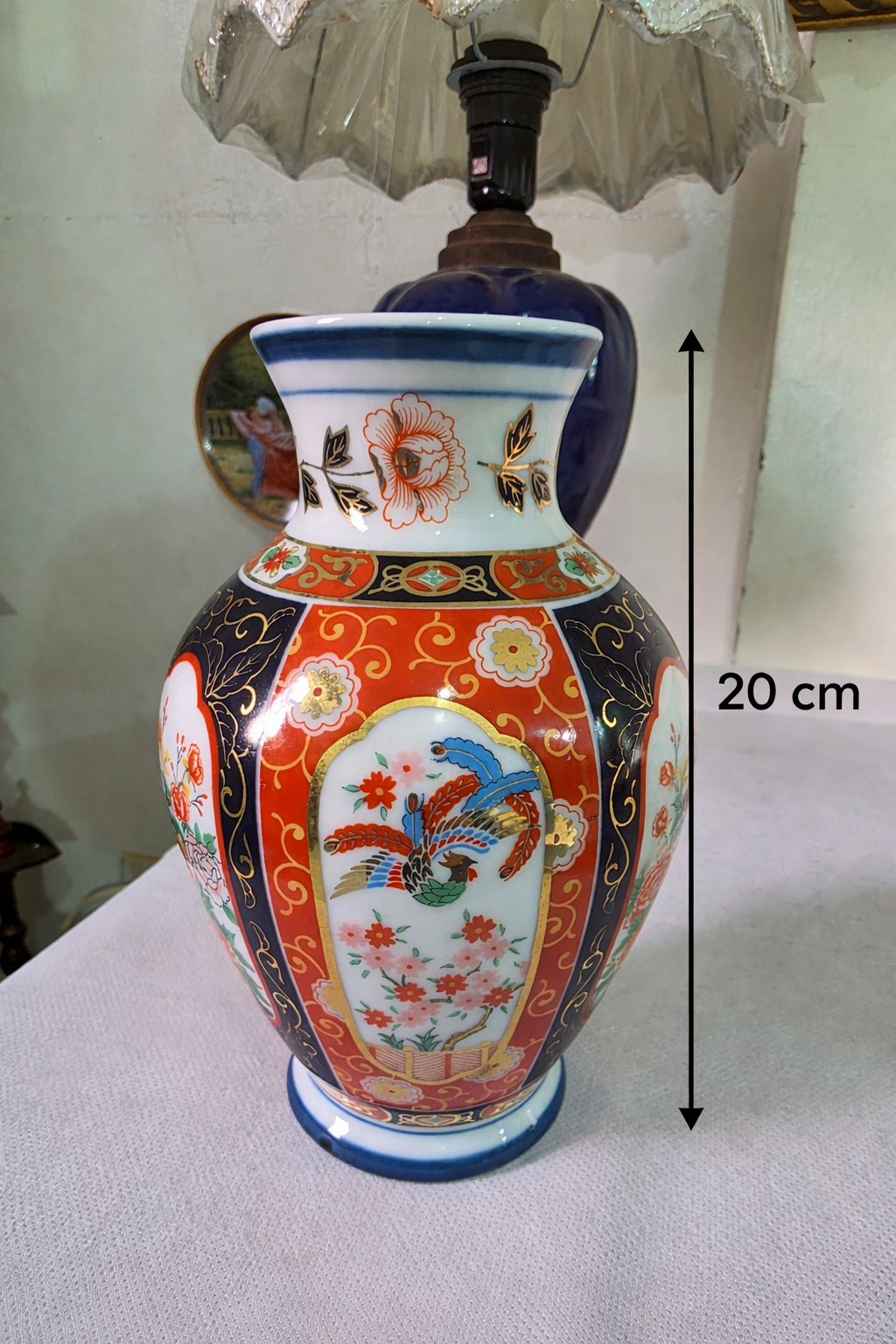 Small Japanese Craft Vase with bold glaze