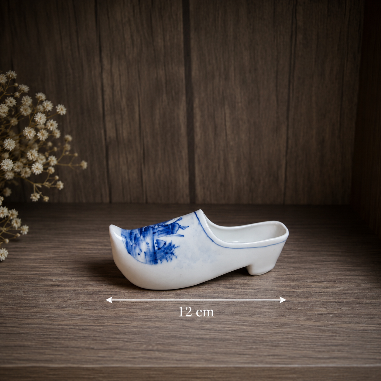 Miniature Delft Porcelain Clog