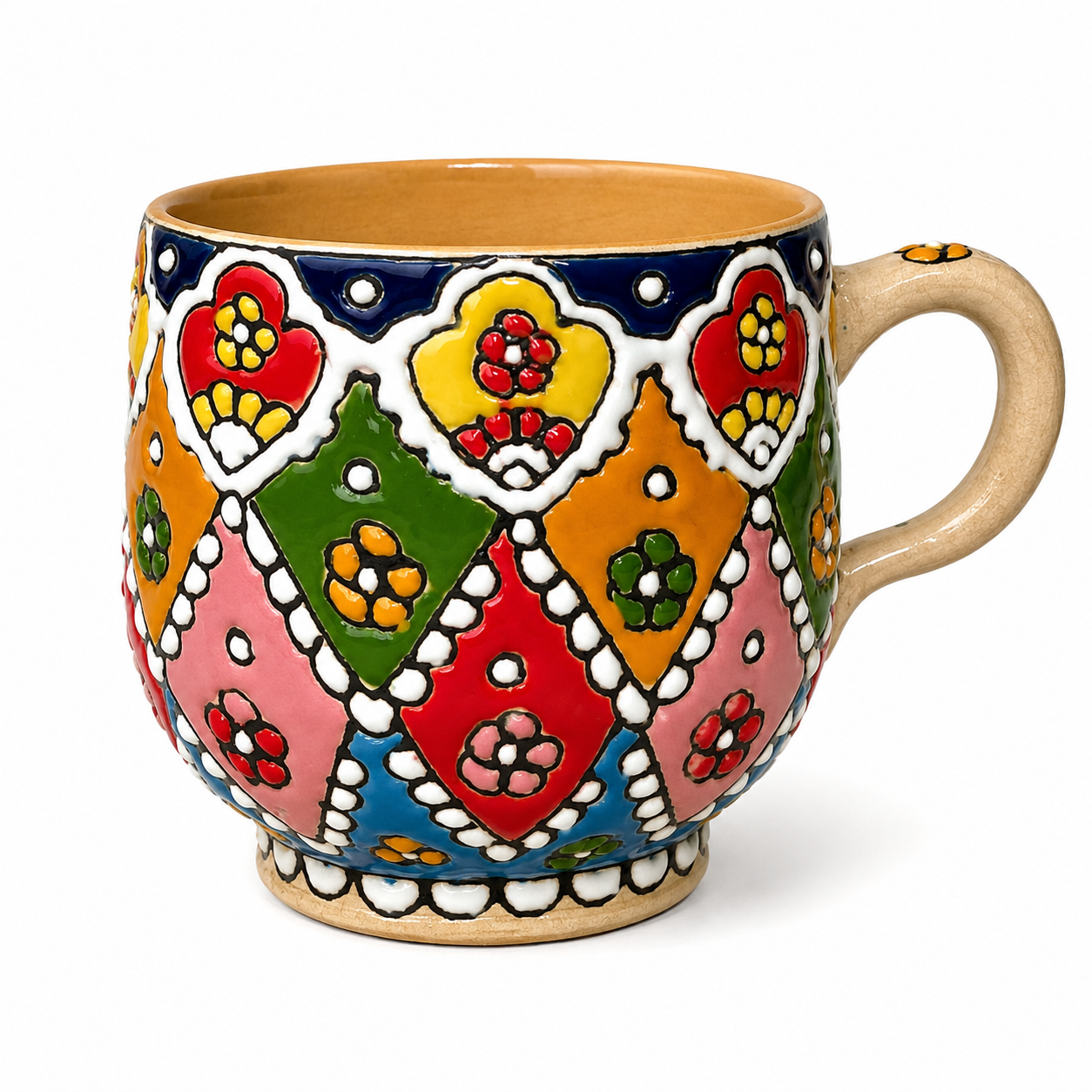 Moroccan Hand-Painted Mug