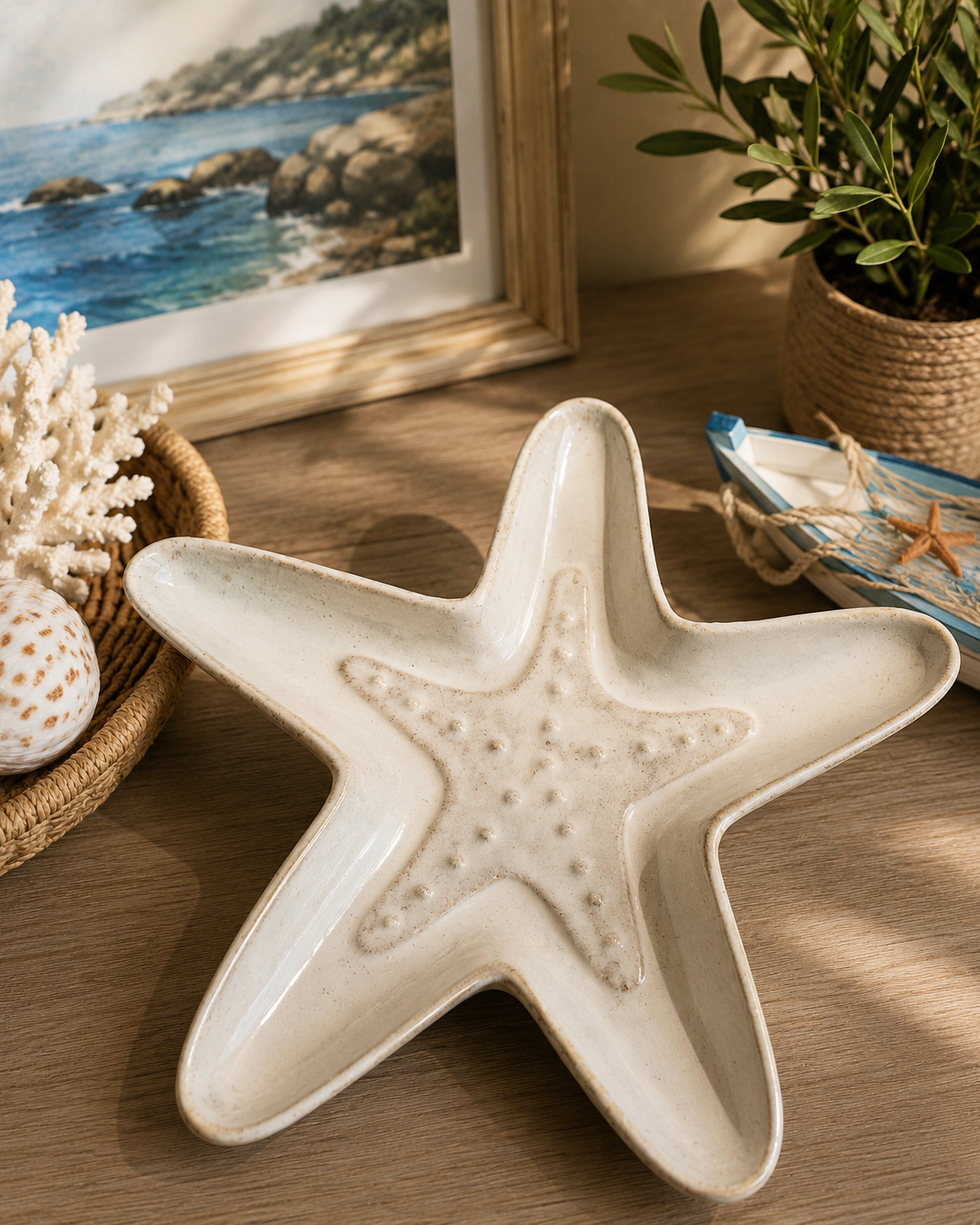 Coastal Starfish Dish