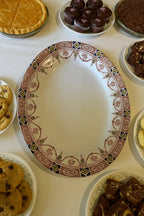 Devon English Serving Plate — 30\text{ cm} Oval Platter