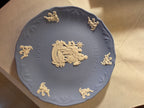 Vintage Wedgwood Pale Blue Jasperware 2000 Christmas Plate – "The Flight Into Egypt" Collector Plate