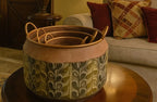 3 Elegant Kashmir-metal finish planters that blends timeless charm with modern design. Perf...