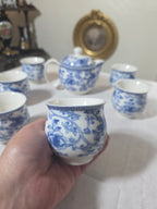Celestial Blue Tea Ensemble