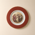Vintage European Portrait Plate