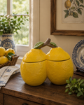 Double Lemon Storage Jar 🍋