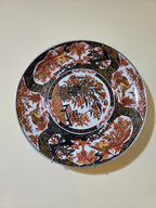Vintage Japanese Imari Phoenix & Floral Wall Plate – 27 cm