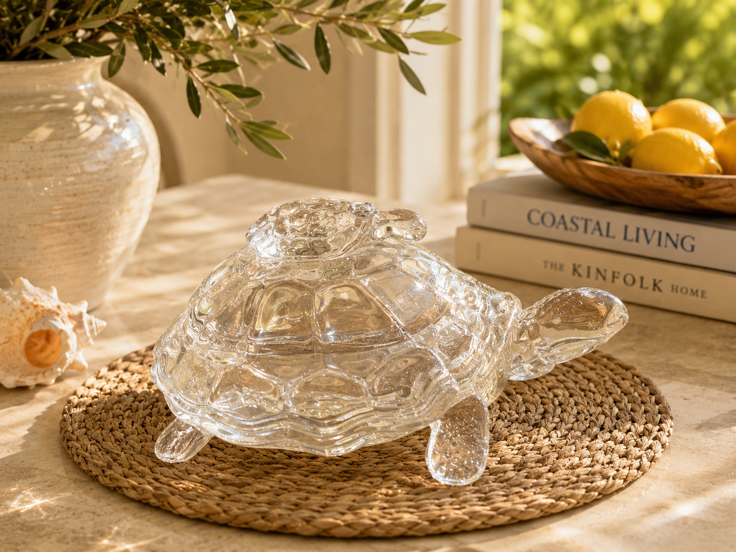 Crystal Turtle Bonboniere